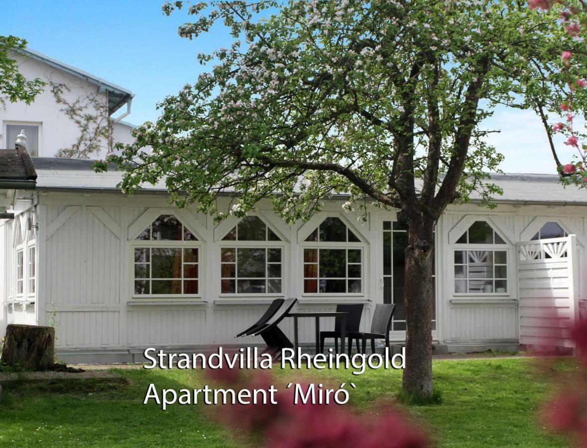 Strandvilla Rheingold - Ferienwohnung Miro Герен Екстер'єр фото